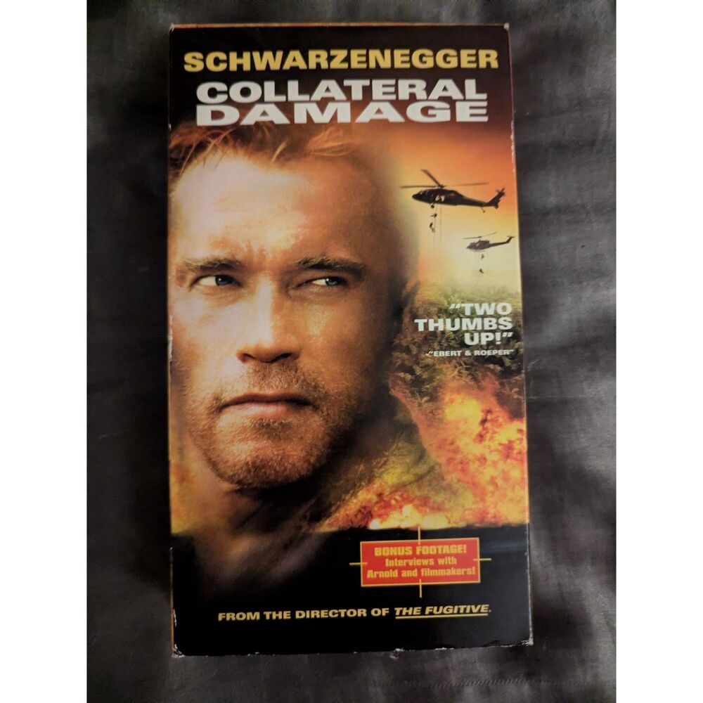 Collateral Damage VHS (2002)